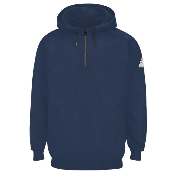 Men's Flame Resistant Quarter-Zip Hooded Sweatshirt Thumbnail