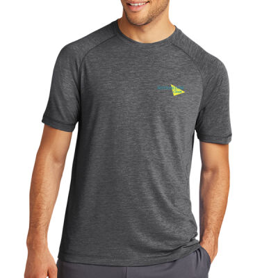 PosiCharge Tri-Blend Wicking Raglan Tee Thumbnail