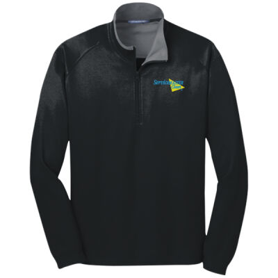 Port Authority Heaveyeight Vertical Texture 1/4-Zip Pullover Thumbnail