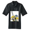 Heavyweight Cotton Pique Polo with Pocket Thumbnail