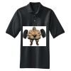 Heavyweight Cotton Pique Polo with Pocket Thumbnail