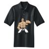 Heavyweight Cotton Pique Polo with Pocket Thumbnail