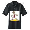 Heavyweight Cotton Pique Polo with Pocket Thumbnail