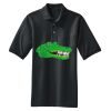 Heavyweight Cotton Pique Polo with Pocket Thumbnail