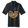 Heavyweight Cotton Pique Polo with Pocket Thumbnail