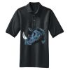 Heavyweight Cotton Pique Polo with Pocket Thumbnail
