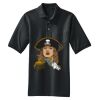 Heavyweight Cotton Pique Polo with Pocket Thumbnail