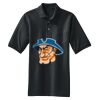Heavyweight Cotton Pique Polo with Pocket Thumbnail