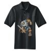 Heavyweight Cotton Pique Polo with Pocket Thumbnail