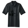 Heavyweight Cotton Pique Polo with Pocket Thumbnail