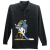 Long Sleeve Silk Touch Polo with Pocket Thumbnail
