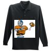 Long Sleeve Silk Touch Polo with Pocket Thumbnail