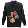 Long Sleeve Silk Touch Polo with Pocket Thumbnail