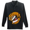 Long Sleeve Silk Touch Polo with Pocket Thumbnail