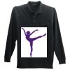Long Sleeve Silk Touch Polo with Pocket Thumbnail