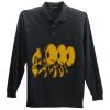 Long Sleeve Silk Touch Polo with Pocket Thumbnail