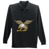 Long Sleeve Silk Touch Polo with Pocket Thumbnail