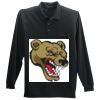 Long Sleeve Silk Touch Polo with Pocket Thumbnail