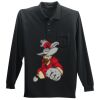 Long Sleeve Silk Touch Polo with Pocket Thumbnail