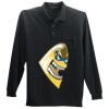 Long Sleeve Silk Touch Polo with Pocket Thumbnail