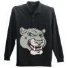 Long Sleeve Silk Touch Polo with Pocket Thumbnail