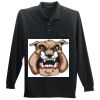 Long Sleeve Silk Touch Polo with Pocket Thumbnail
