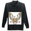 Long Sleeve Silk Touch Polo with Pocket Thumbnail