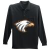Long Sleeve Silk Touch Polo with Pocket Thumbnail