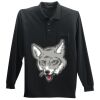 Long Sleeve Silk Touch Polo with Pocket Thumbnail