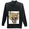 Long Sleeve Silk Touch Polo with Pocket Thumbnail