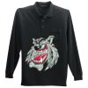 Long Sleeve Silk Touch Polo with Pocket Thumbnail