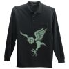 Long Sleeve Silk Touch Polo with Pocket Thumbnail