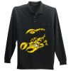Long Sleeve Silk Touch Polo with Pocket Thumbnail