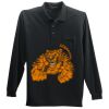 Long Sleeve Silk Touch Polo with Pocket Thumbnail