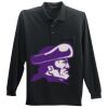 Long Sleeve Silk Touch Polo with Pocket Thumbnail