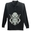 Long Sleeve Silk Touch Polo with Pocket Thumbnail
