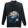 Long Sleeve Silk Touch Polo with Pocket Thumbnail