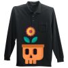 Long Sleeve Silk Touch Polo with Pocket Thumbnail