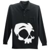 Long Sleeve Silk Touch Polo with Pocket Thumbnail