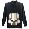 Long Sleeve Silk Touch Polo with Pocket Thumbnail