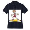 Women's Heavyweight Cotton Pique Polo Thumbnail