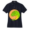 Women's Heavyweight Cotton Pique Polo Thumbnail
