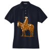 Women's Heavyweight Cotton Pique Polo Thumbnail