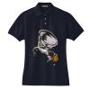 Women's Heavyweight Cotton Pique Polo Thumbnail