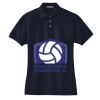 Women's Heavyweight Cotton Pique Polo Thumbnail