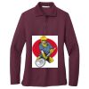 Women's Silk Touch Long Sleeve Polo Thumbnail