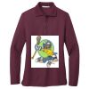 Women's Silk Touch Long Sleeve Polo Thumbnail