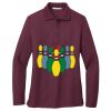 Women's Silk Touch Long Sleeve Polo Thumbnail
