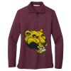 Women's Silk Touch Long Sleeve Polo Thumbnail