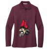 Women's Silk Touch Long Sleeve Polo Thumbnail